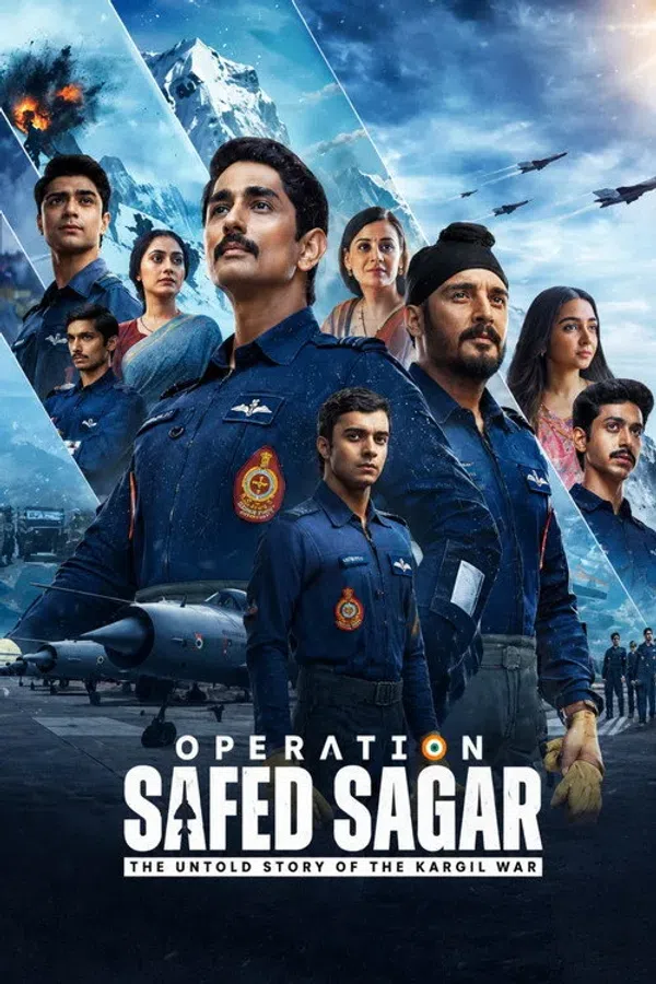 Poster phim Chiến Dịch Safed Sagar: Nhiệm Vụ Siêu Cao Của Không Quân trên Xem Phim Fun